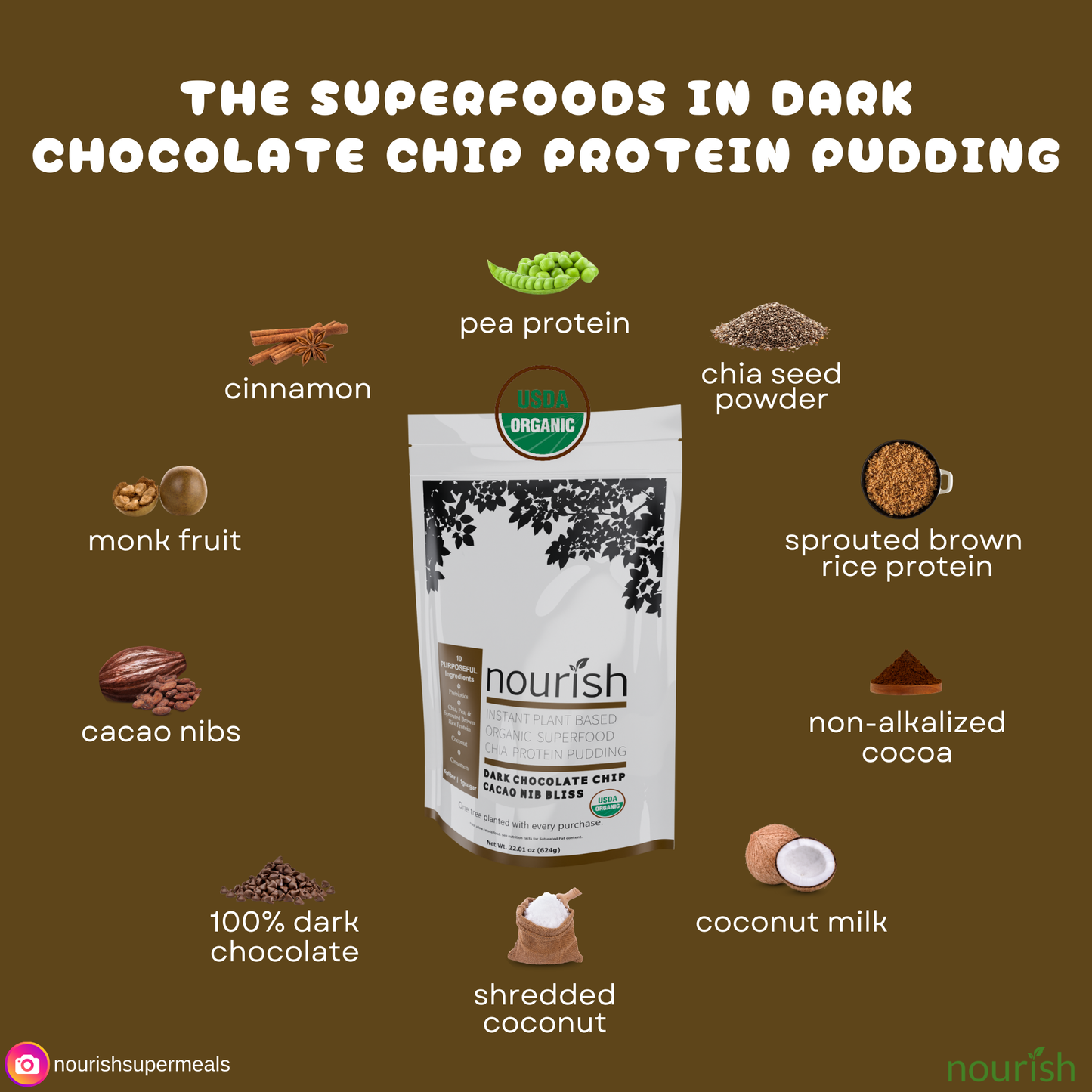 Chocolate Bliss: Instant & Protein-Packed Organic Chia Pudding