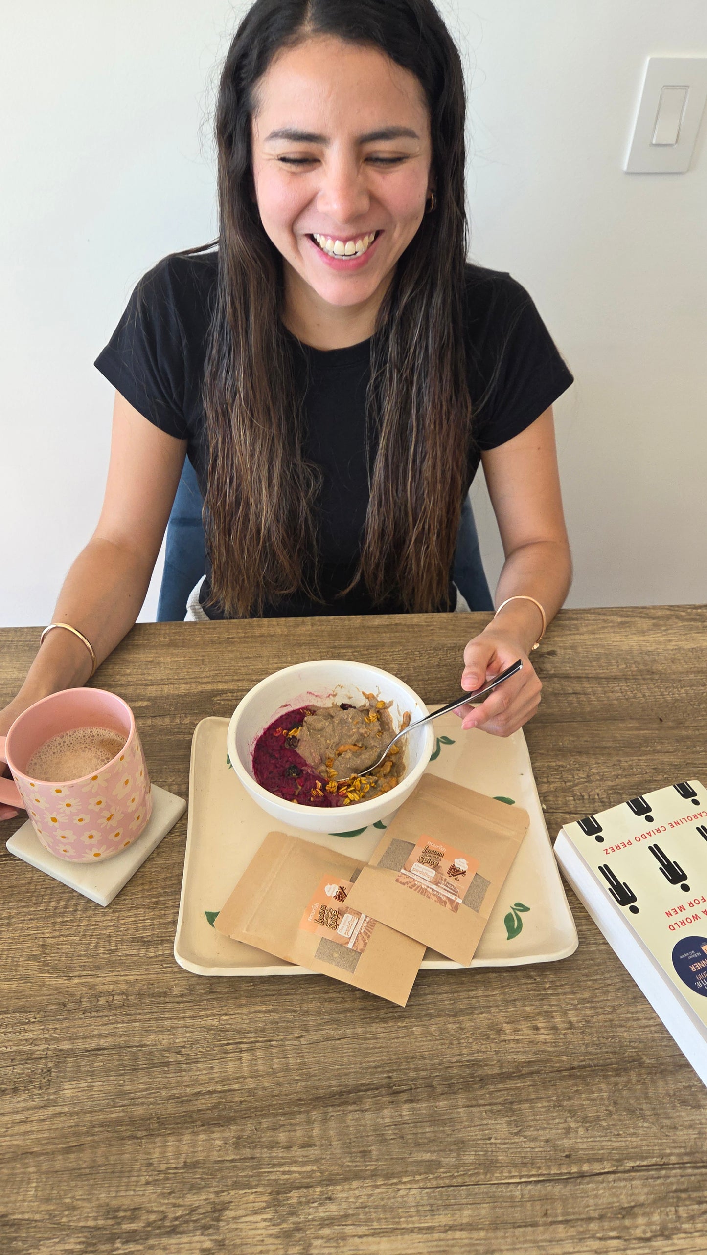 Nourish Sample: Almond Spice Lucuma