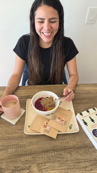 Nourish Sample: Almond Spice Lucuma